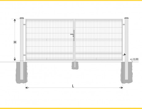 Tor BD SPECIAL 1200x6000 / GALL / HNZ