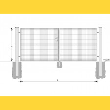 Kapu BD SOLID 1300x10000 / GAL / HNZ