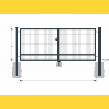 Kapu BD SOLID 1300x10000 / GAL / ZN+PVC7016