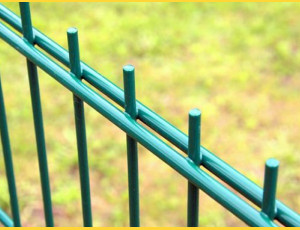 Fence panel DOUBLE 5/4/5 / 0830x2500 / ZN+PVC6005