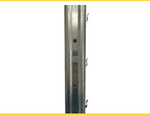 Stĺpik plotový PRÉRIA 50x30x1,50x2100 / S250GD+Z275 / ZN