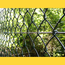 Chain link fence 60/3,00-1,90/200/15m / PVC BND / ZN+PVC6005