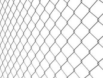 Chain link fence galvanized (ZN)